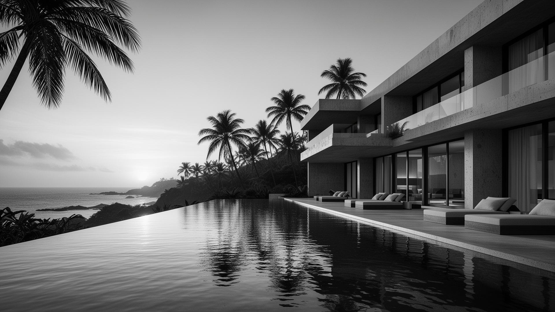 Hospitality development on a tropical coastline